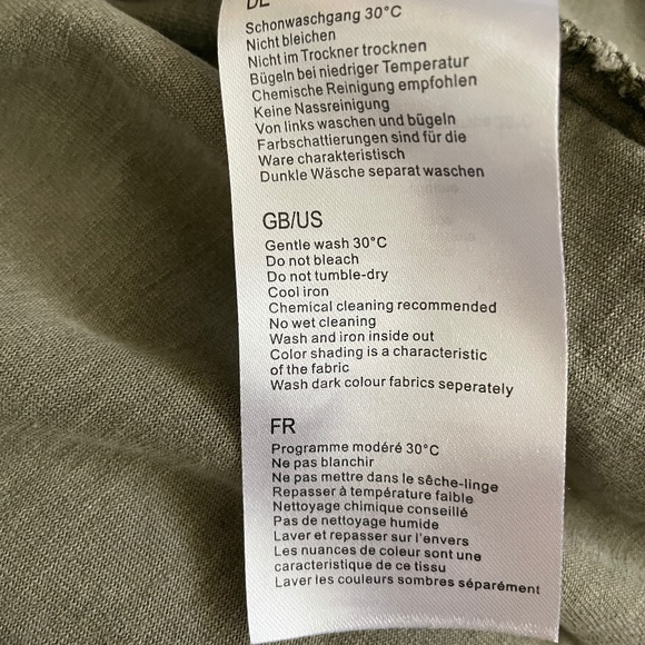 OLSEN moto utility spring jacket size medium - Picture 7 of 11